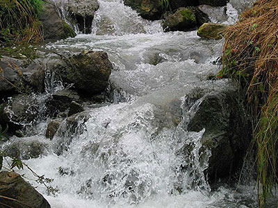 Cascade de montagne