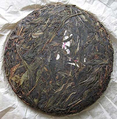 Galette Puerh sauvage.